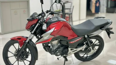 As motos mais vendidas do Brasil até dia 22 de julho de 2025