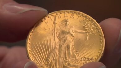 ouro, moeda de ouro