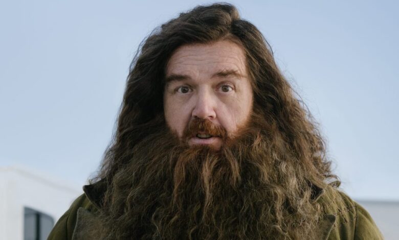 Rubeus Hagrid Nick Frost Image Revealed By HBO's Harry Potter