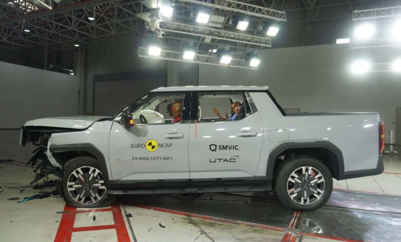 Picape que dará origem à nova VW Amarok tira 5 estrelas no Euro NCAP