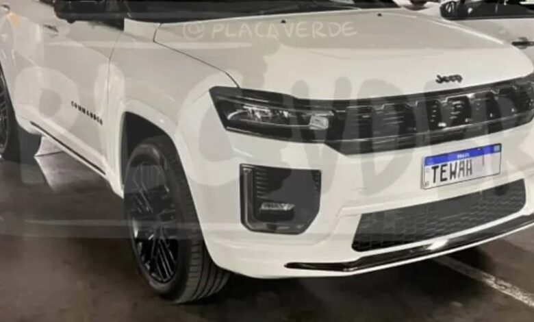 novo Jeep Commander 2026 aparece sem camuflagens antes do lançamento