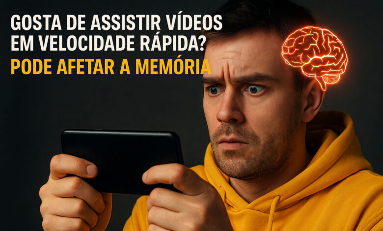Vídeos, Cérebro, Velocidade alta