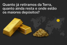 Ouro, Depósitos de ouro, Terra