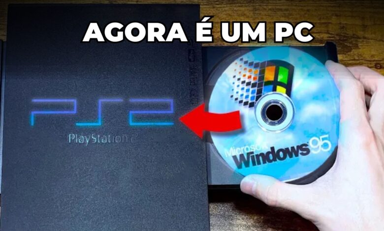 PlayStation 2 é transformado em PC com Windows 95 e tenta rodar Doom, em experimento curioso que desafia limites do console.