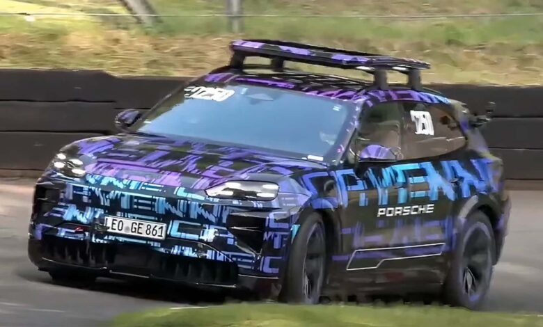 Novo Porsche Cayenne elétrico terá sons fake de V8