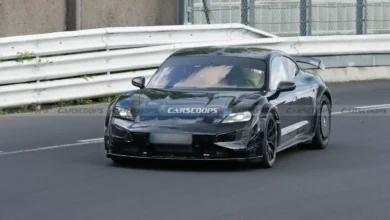 Porsche testa Taycan Turbo GT no circuito de Nürburgring
