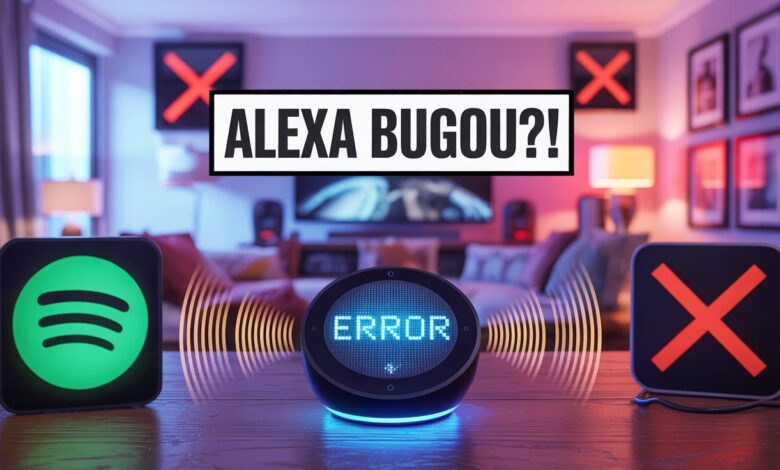 Falha na Alexa afeta comandos de voz, Spotify e dispositivos inteligentes. Veja as causas, soluções práticas e como evitar problemas na automação.
