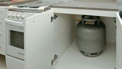 Entenda os riscos de guardar o botijão de gás dentro de armário
