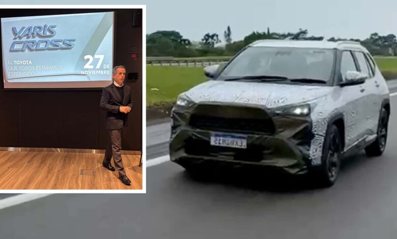 Toyota Yaris Cross chega ao Brasil em outubro com versão híbrida flex