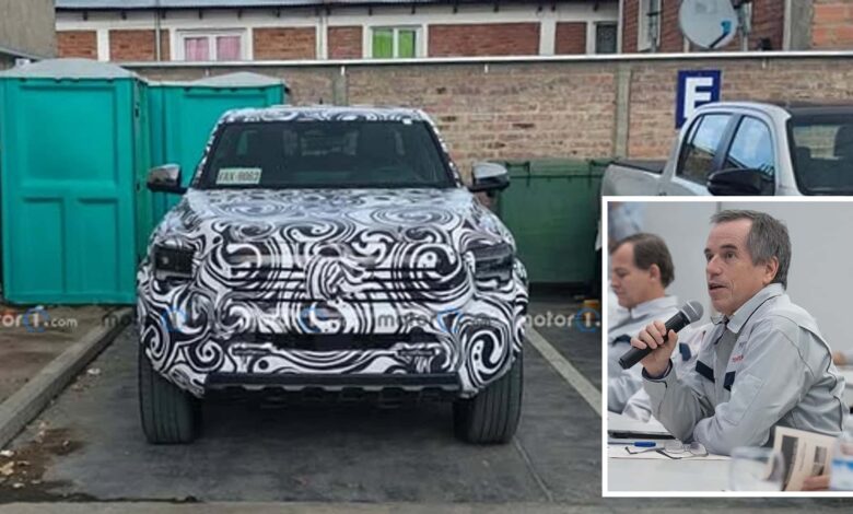 Toyota testa picape média híbrida na Argentina e não é a Hilux