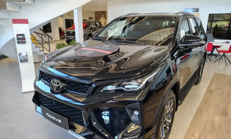Toyota apresenta ‘Revisão Facilitada’ com preços fixos para SW4 2025