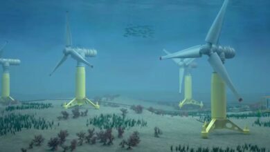Turbina subaquática da TidalWatt