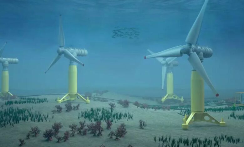 Turbina subaquática da TidalWatt