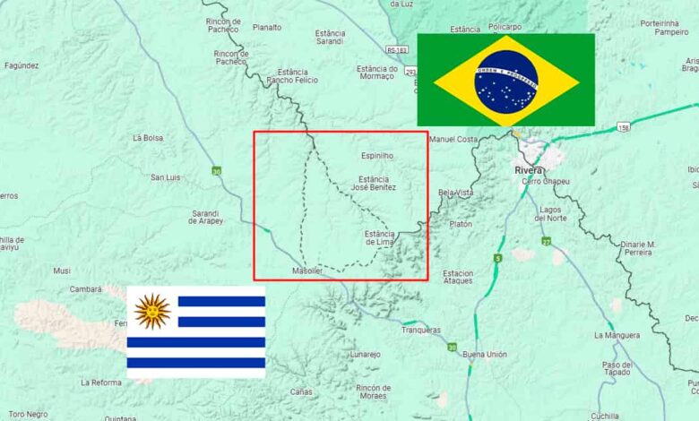 Uruguai reivindica parte do território brasileiro; Google atualiza Maps na região