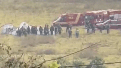 Aeronave com quatro pessoas dentro caiu hoje em São José do Rio Preto