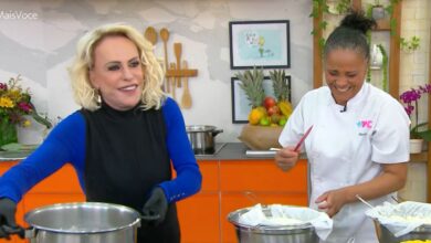 Cozinheira do Mais Você quebra 'regra de ouro' da Globo bem na frente de Ana Maria · Notícias da TV