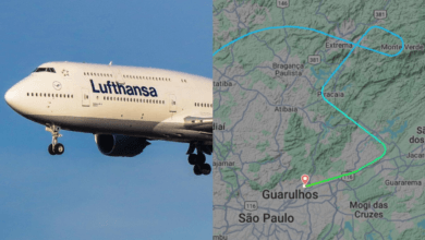Boeing 747 com destino a Buenos Aires desvia para Guarulhos e chega sob chamado de 'Mayday'