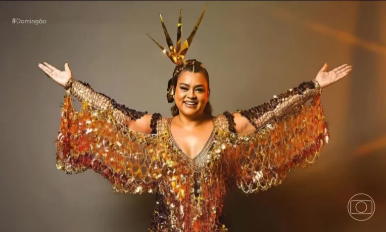Preta Gil. Foto: Reprodução/Domingão com Huck/Globo