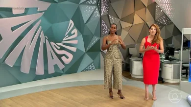 Maju Coutinho e Poliana Abritta. Foto: Reprodução/Fantástico (Globo)