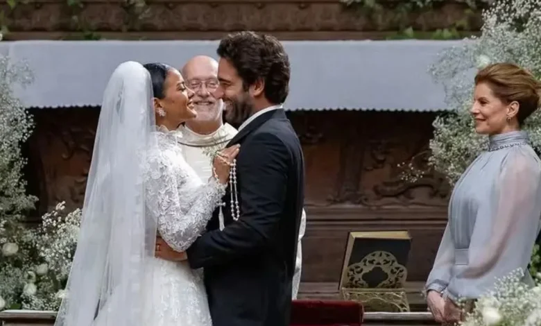 Casamento de Maria de Fátima (Bella Campos) e Afonso (Humberto Carrão)