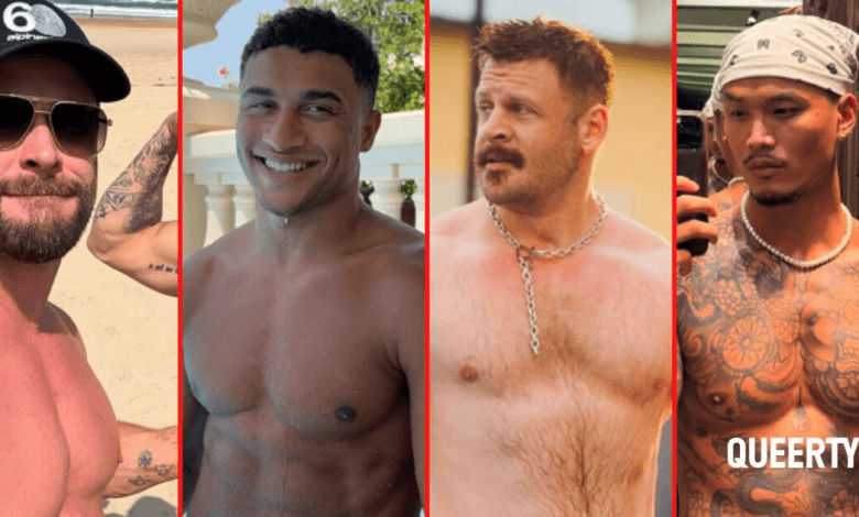 Chris Hemsworth's flex, John Duff's peach, & Tyler Cameron's truck
