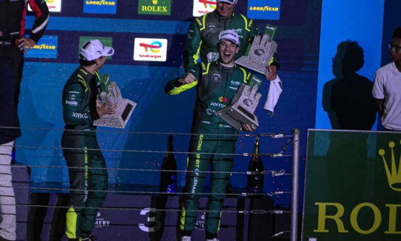 Dudu Barrichello: pódio emocionante em casa