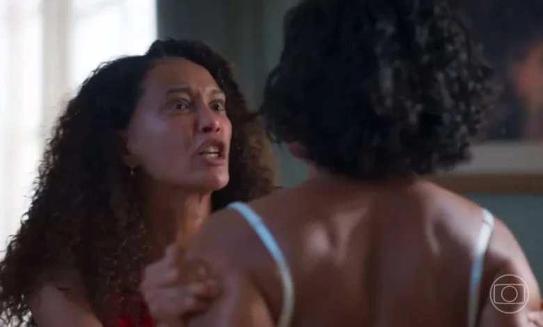 Tais Araújo e Bella Campos em cena de Vale Tudo. Foto: TV Globo