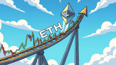 Ethereum (ETH) em alta. (Imagem Gemini Pro)