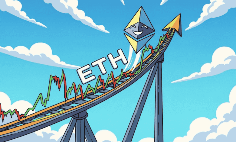 Ethereum (ETH) em alta. (Imagem Gemini Pro)