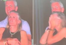 Flagra de suposta traição em show do Coldplay bomba na web