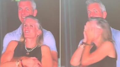 Flagra de suposta traição em show do Coldplay bomba na web