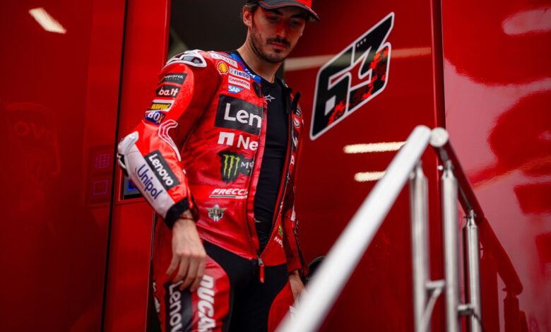 Bagnaia: "Não sou mais eu que está ditando o ritmo"