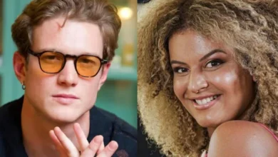 Pedro Novaes e Gabriela Loran. Fotos: Globo/Instagram