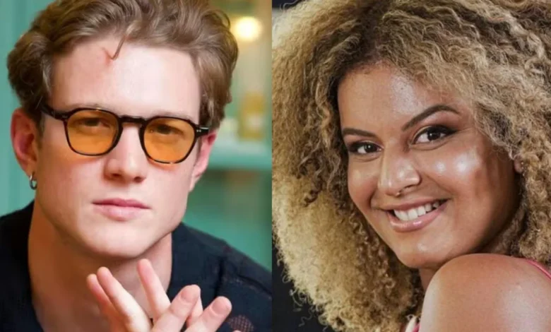Pedro Novaes e Gabriela Loran. Fotos: Globo/Instagram