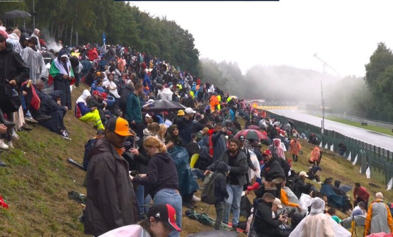 la pluie s’invite et menace aussi le Grand Prix de F1