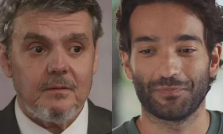 Cassio Gabus Mendes e Humberto Carrão. Foto: TV Globo
