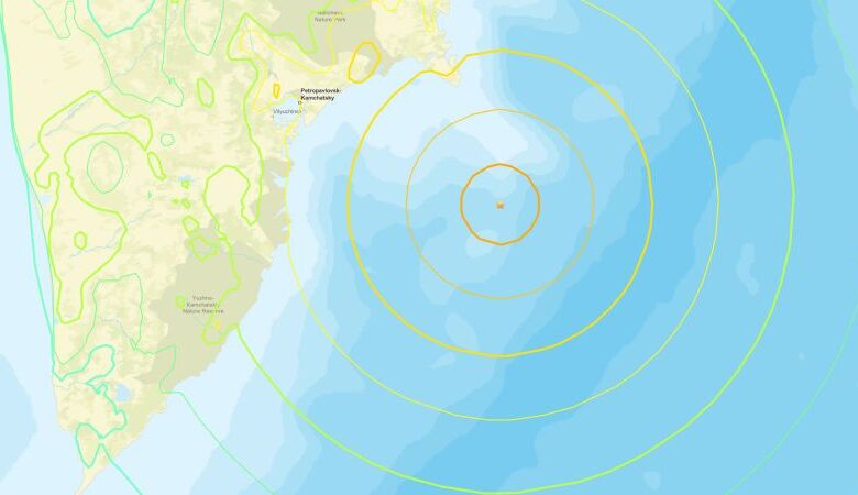 Tsunami warnings issued for parts of Russia and Japan coastlines after huge quake hits Russia remote far east