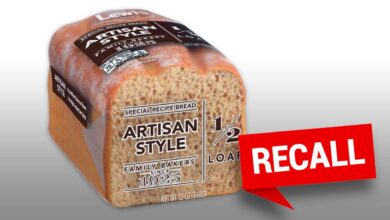 Bread sold at Walmart, Kroger recalled nationwide due to undeclared hazelnuts