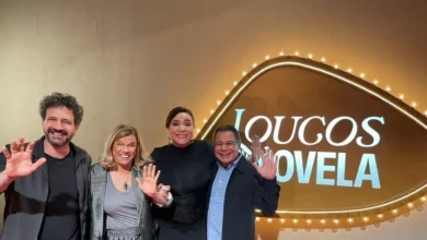 Caco Ciocler, Denise Saraceni, Marisa Orth e Ricardo Linhares (Foto: Divulgação)