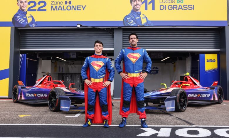 Yamaha de Di Grassi correrá com cores do Superman em Berlim