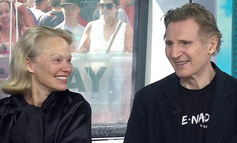 Are Pamela Anderson and Liam Neeson Dating? Craig Melvin Asks on TODAY: EXCLUSIVE