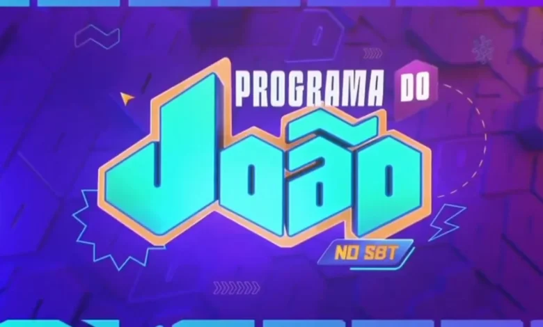 Logomarca do Programa do João no SBT. Foto: Reprodução