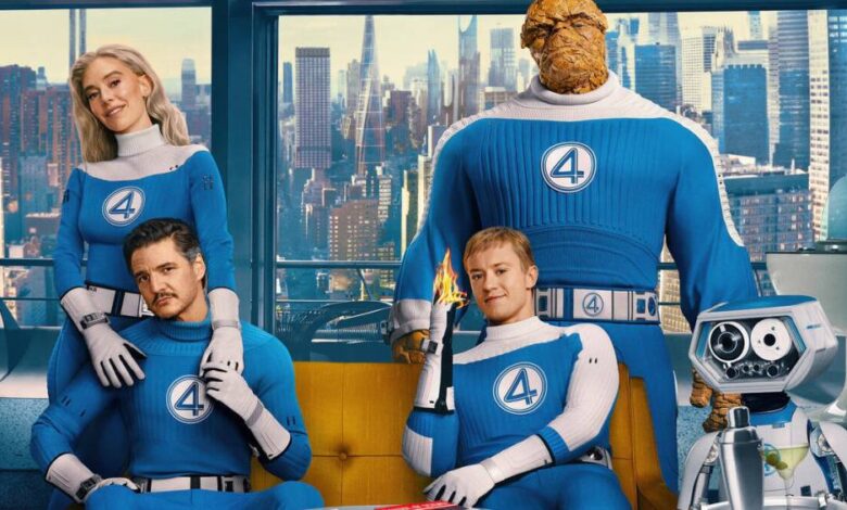 Quarteto Fantástico chega aos cinemas para salvar a Marvel – de novo