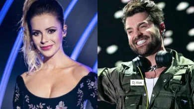 Sandy e Alok. Fotos: Divulgação