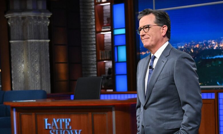 Late-night TV hosts react to 'Late Show' cancellation