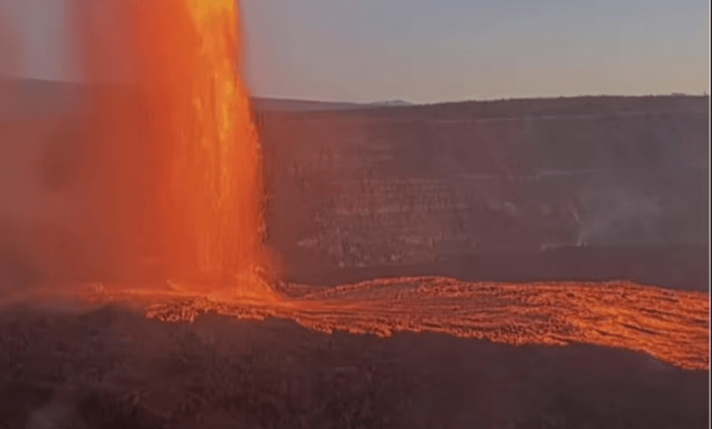 Erupção do Kilauea mobiliza autoridades no Havaí por risco de vidro vulcânico na pele