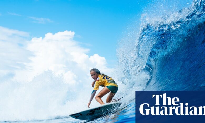 Kelia Mehani Gallina: the 12-year-old girl staring down monster waves at Teahupo’o | Surfing