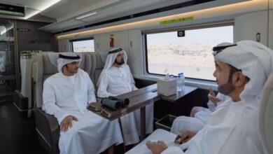 HH Sheikh Mohammed trials Dubai to Fujairah train - ARN News Centre