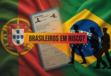 Brasileiros em Portugal podem ser presos sem documentos válidos. Nova força policial de imigração já atua e consulado emite alerta urgente.