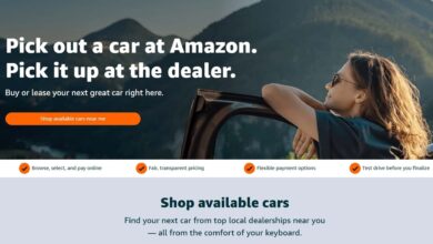 Amazon começa a vender carros usados